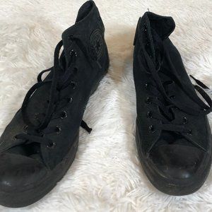 Black High-Top Classic Converse